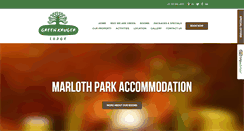 Desktop Screenshot of greenkrugerlodge.com